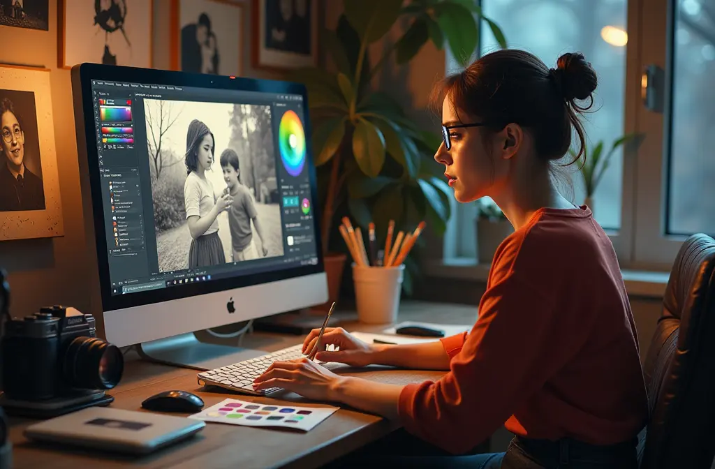 Restore Old Black and White Photos Online: A Comprehensive Guide